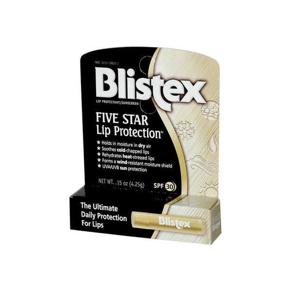 Blistex Five Star Lip Protection SPF 30 0.15 oz