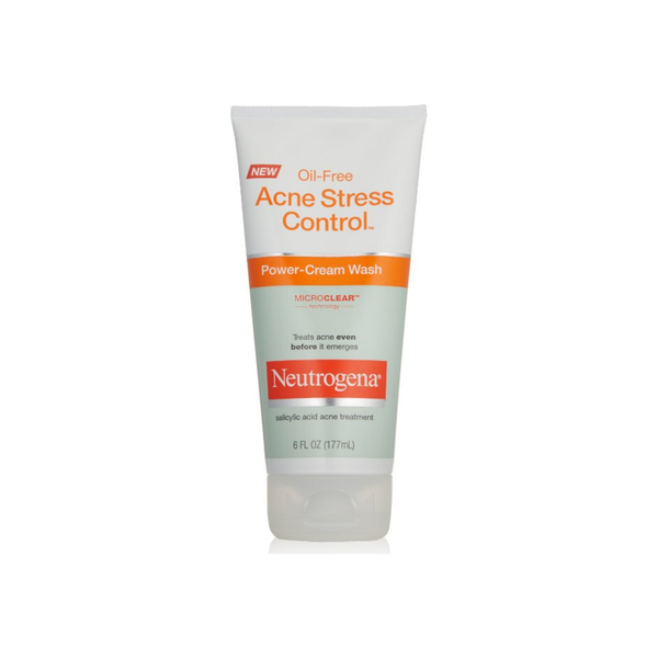 Neutrogena Acne Stress Control Oil-Free Power-Cream Wash 6 oz