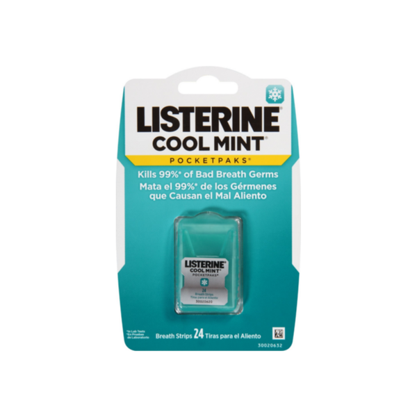 Listerine PocketPaks Cool Mint 24 Each
