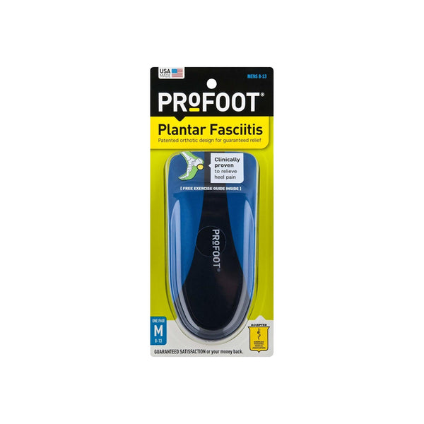 ProFoot Plantar Fasciitis Heel Insert Men's, 1 pair