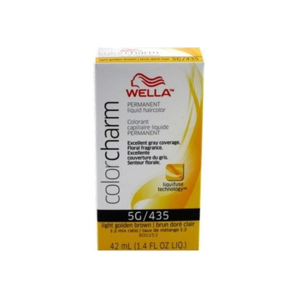 Wella Color Charm Liquid Haircolor 5g/435 Light Golden Brown, 1.4 oz