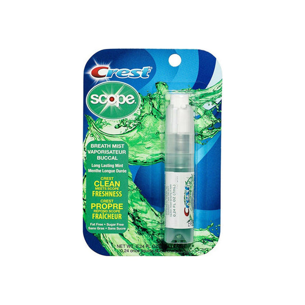 Crest Scope Breath Mist, Long Lasting Mint 0.24 oz