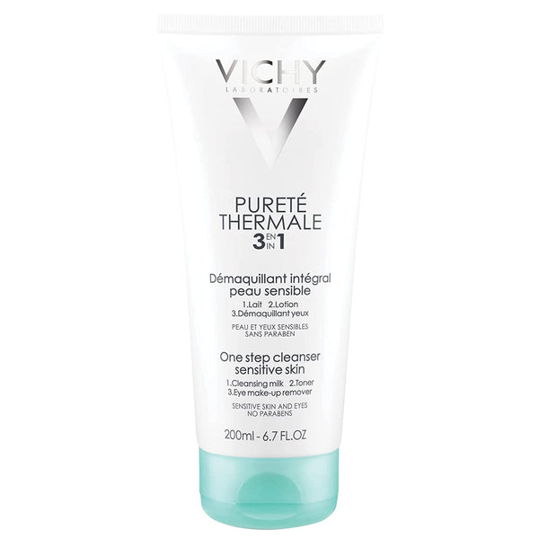 Vichy Purete Thermale 3 In 1 One Step Cleanser Sensitive Skin, 200ml