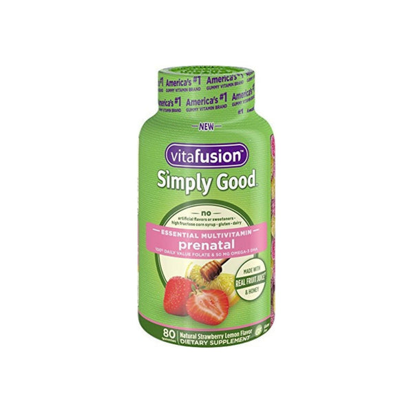 Vitafusion Simply Good Prenatal Essential Multivitamin, 80 ea