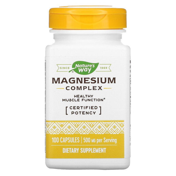 Nature's Way Magnesium Complex, 100 Capsules