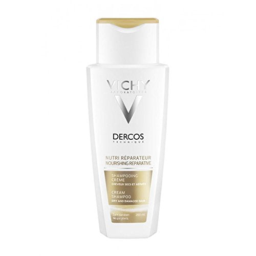 Vichy Dercos Nourishing Reparative Cream Shampoo Dry Hair 200ml