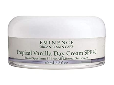 Eminence Tropical Vanilla Day Cream SPF 40, 2 oz/60 ml