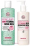 (2 PACK) Soap & Glory Face Soap & Clarity 3-in-1 Daily Detox Vitamin C Facial Wash x 350ml & Soap & Glory Peaches & Clean 4-in-1 Wash-Off Deep Cleansing Milk x 350ml