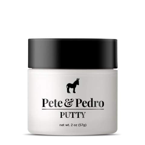 Pete and Pedro Putty - Hair Putty for Men with Strong Hold and Matte Finish {Featured on Shark Tank!}}