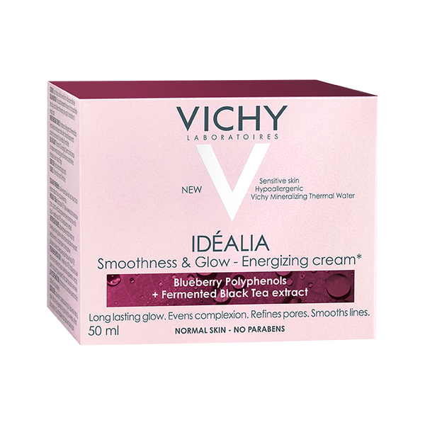 VICHY IDEALIA SMOOTHNESS & GLOW ENERGIZING DAY CREAM 50ML - NORMAL TO COMBINATION SKIN