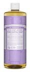 Dr. Bronner's Magic Soaps Pure-Castile Soap 18-in-1 Hemp Lavender 32-Ounce
