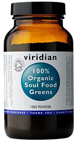 Viridian Organic Soul Food Greens Powder, 100g