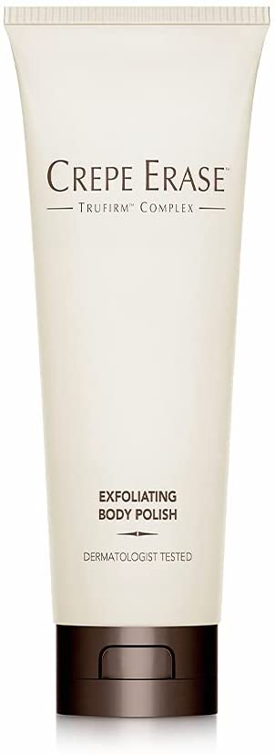 Crepe Erase Exfoliating Body Polish, Anti-Aging Body Scrub with Aha Skin Smoothing Exfoliator, 8 fl. Oz.