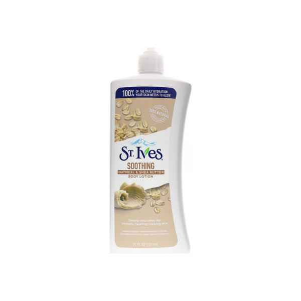 St. Ives Nourish & Soothe Body Lotion Oatmeal and Shea Butter 21 oz