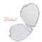 Snow Weather Win Winter Art Deco Gift Fashion Mirror Travel Magnification Portable Handheld Pocket Makeup