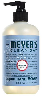 Mrs.+Meyer%27s+Clean+Day+Organic+Bluebell+Scent+Liquid+Hand+Soap+12.5+oz.