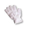 Nailycious white exfoliating gloves for manicure, pedicure and body scrub