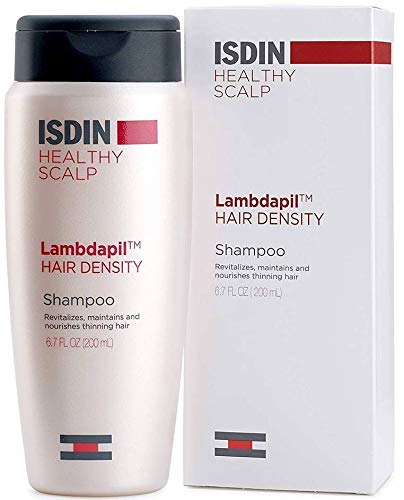 ISDIN Lambdapil Hair Loss Shampoo for Fuller Thicker Hair 6.7 Fl Oz