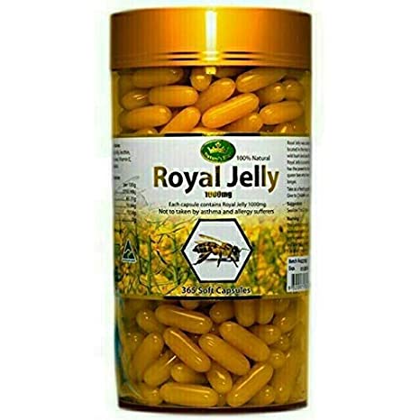 Nature’s King Royal Jelly 1000 Mg. 365 tablets