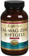 Lifetime Calcium Magnesium Zinc w/Vitamin D | Support Bone, Muscle & Immunity Health | Easy Absorption | Softgel Capsule | 90 Capsules, 30 Servings