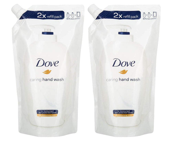 Dove Beauty Cream Hand Wash Refill - 16.9 Fl Oz / 500 mL x 2 Pack