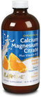 Lifetime Calcium Magnesium Citrate w/Vitamin D-3 | Bone & Muscle Support | Easy Absorption, Dairy & No Gluten | Strawberry | 16 FL oz (Orange Vanilla)