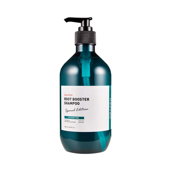 GRAFEN Root Booster Shampoo, 16.9 Fl. Oz., 500ml, Contains Biotin, Anti-hair loss & dandruff & thinning hair, Moisturizing, Sulfate Paraben Free, All hair types for unisex