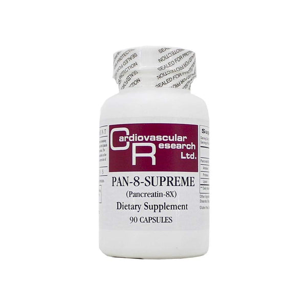 Ecological Formulas - Pan-8-Supreme (Pancreatin-8X) 90 caps