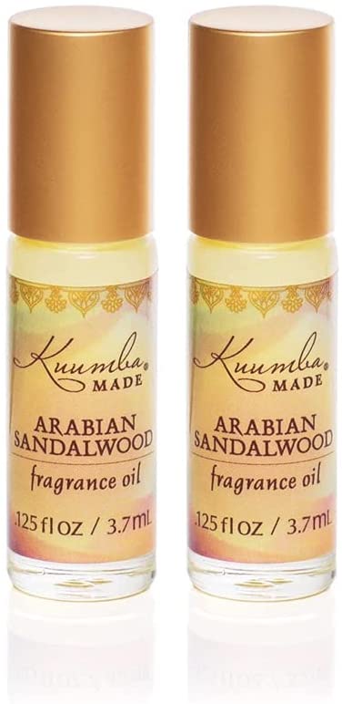 Kuumba Made Arabian Sandalwood Fragrance Oil 0.125 Fl Oz (2 Pack)