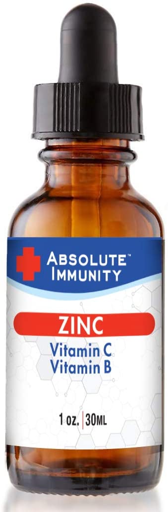 Absolute Immunity - ZINC Liquid Concentrate with Vitamin C, Vitamin B