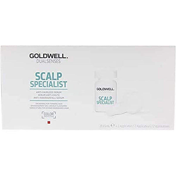 Goldwell Dualsenses Scalp Specialist Anti-Hairloss Serum 8-Pieces, 48 ml,4021609061656, 4021609061656