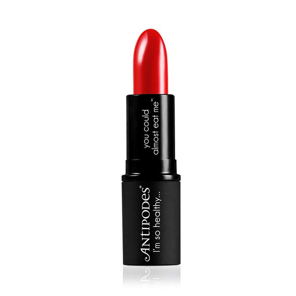 Antipodes Lipstick, Forest Berry Red, 4 g