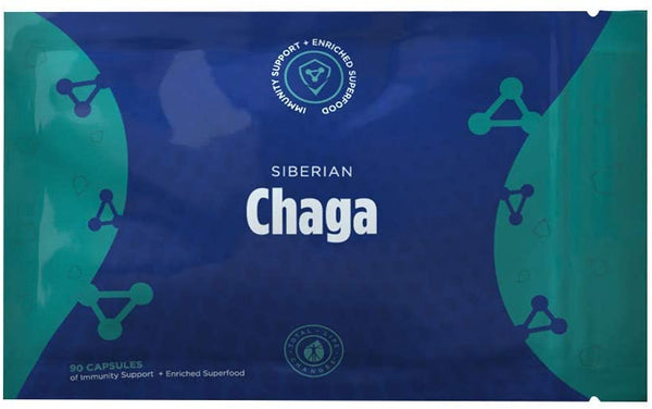 TLC IASO Chaga Siberian Supplement: 100% Pure Inonotus Obliquus Mushroom Extract - Supports Anti Aging (90 Capsules)