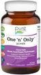 One N Only Multivitamin for Women by Pure Essence - Natural One a Day Herbal Supplement with Vitamin D, D3, B12, Biotin with Whole Foods - 90 Tablets