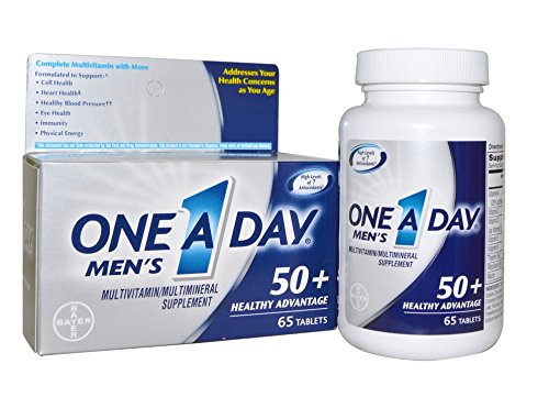 One A Day Men's 50+ Advantage Multivitamins, 65 Count
