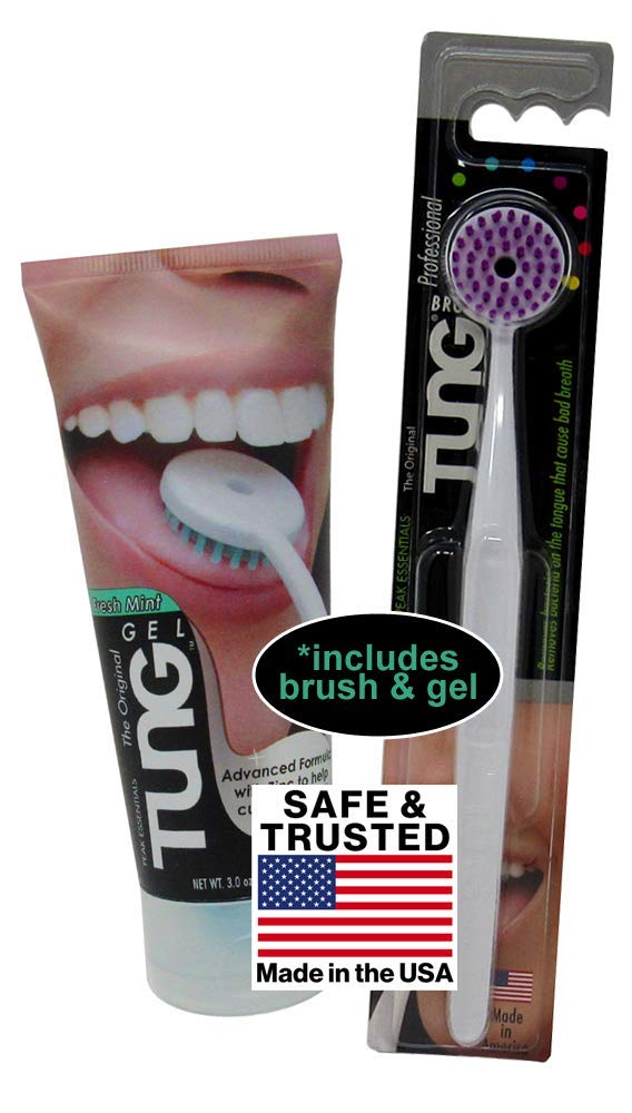TUNG Brush & Gel Starter Pack Tongue Cleaner