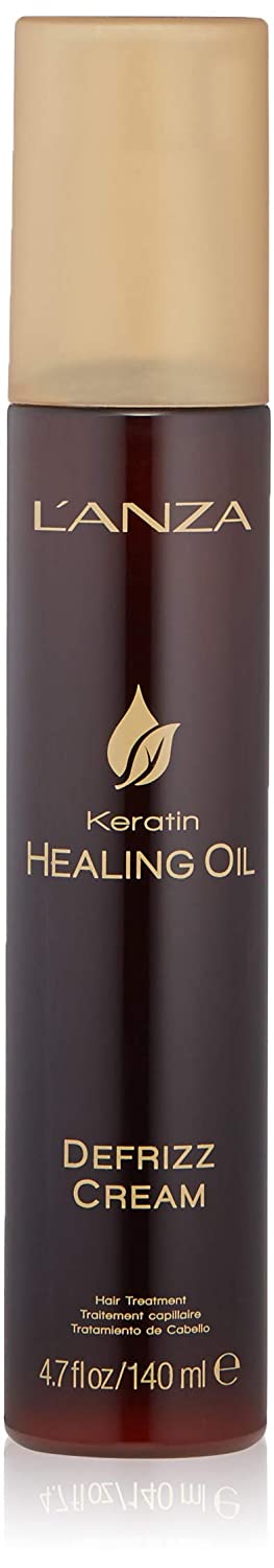 LANZA Keratin Healing Oil Defrizz Cream, 4.7 Oz