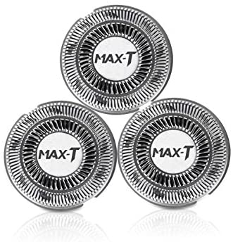 Razor Electric Razor MAX-T Electric Shaver Heads Replacement Shaving Heads for MAX-T Series Shaver