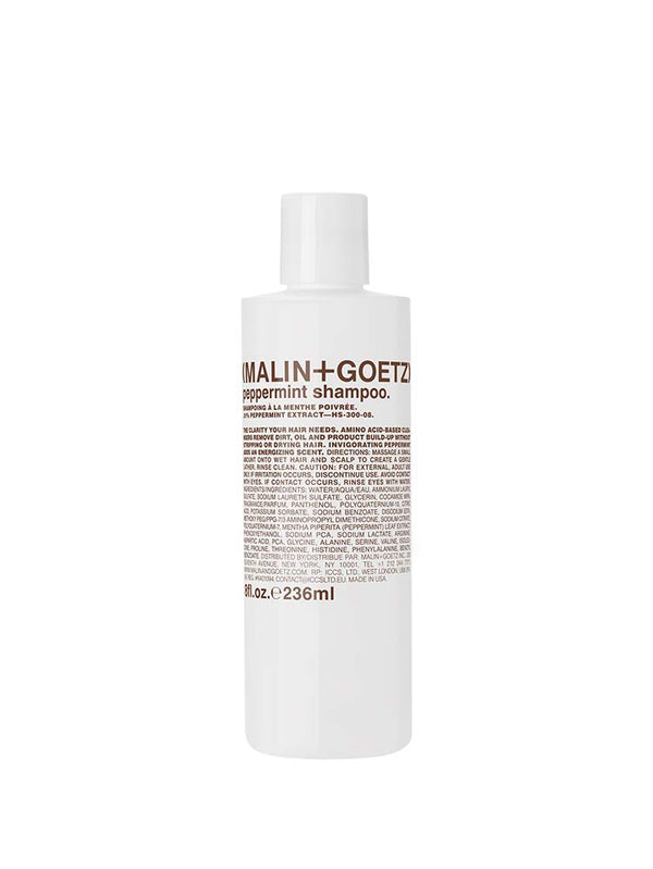 (Malin + Goetz) Pepermint Shampoo, White, 236 Millilitre