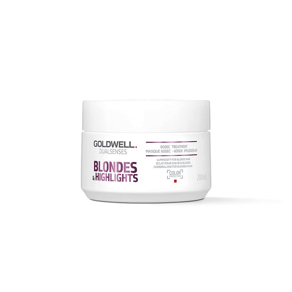 Goldwell Dual Senses Blondes and Highlights 60Sec Treatment (luminosity for Blonde Hair),, 6.8 ounces