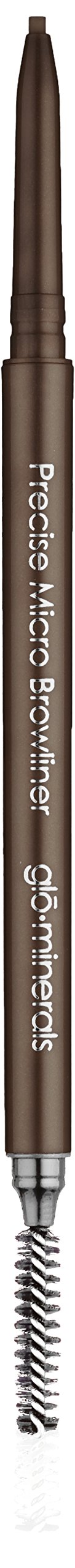 Glo Skin Beauty Precise Micro Browliner in Dark Brown - Fine Tip Precision Eyebrow Pencil - 6 Shades, Eye Brow Filler