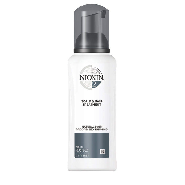 Nioxin Scalp & Hair Leave-In Treatment, System 1-6 for Fine/Natural and Color/Chemically-Treated Hair with Thinning