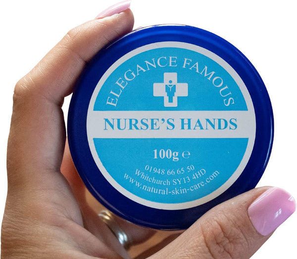 Nurses Hand Cream 100g by Elegance Natural Skin Care Nurse Nurses GP Hospital Doctor Hospital Medical