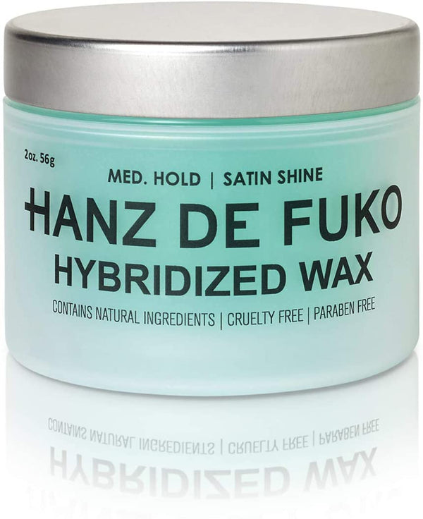 Hanz de Fuko Premium Hair Styling Hybridized Wax: High Performance Hair Styling Wax with a Satin Finish blue, 56 g (Pack of 1)