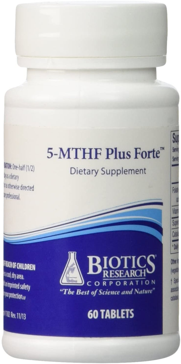 5-MTHF Plus Forte 60 Tablets By Biotics Research