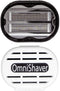 OmniShaver With Travel Case, The Fastest Way To Shave Your Head, Legs, Arms, Body | Shaving Razor Self Cleans And Strops During Use, Durable Blades Head Shaver For Bald Men, Hair Cutter