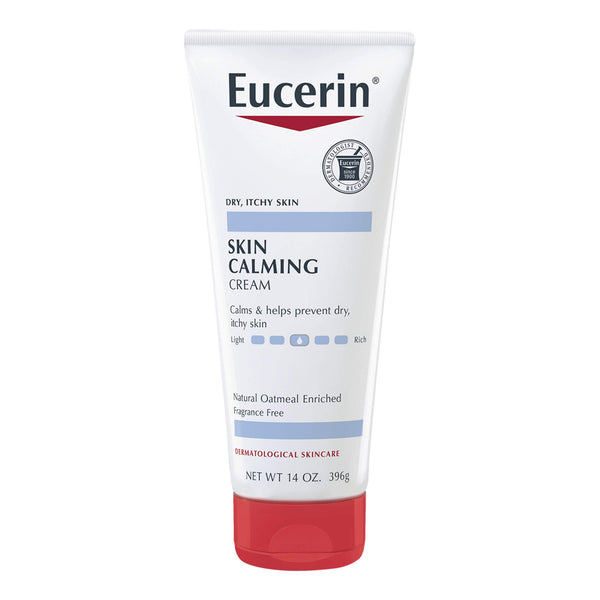 Eucerin Skin Calming Daily Moisturizing Creme, 14 Ounce Tube