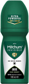 Mitchum Invisible Men 48HR Protection Roll On Deodorant & Anti-Perspirant, No White Marks, Alcohol Free, Pure Energy