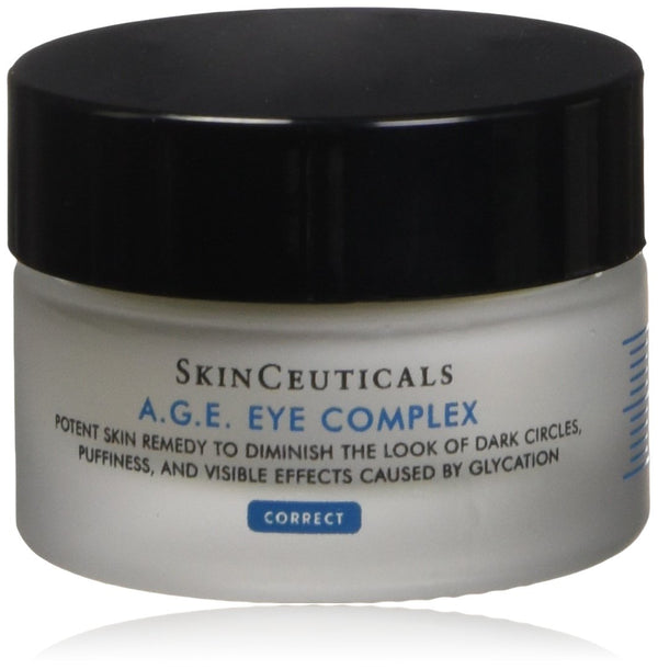 SkinCeuticals A.G.E. Eye Complex 0.5 oz Moisturizing Anti Aging Eye Cream with Vitamin E Helps Reduces Dark Circles, Puffiness and Crows Feet