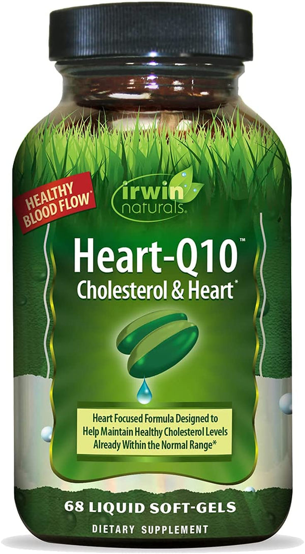 Irwin Naturals Heart-Q10 Cholesterol & Heart 68ct